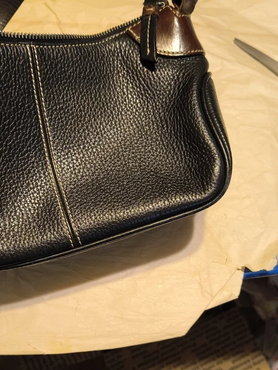 Vintage Dooney And Bourke All Weather Leather Bag - Picture 5 of 8